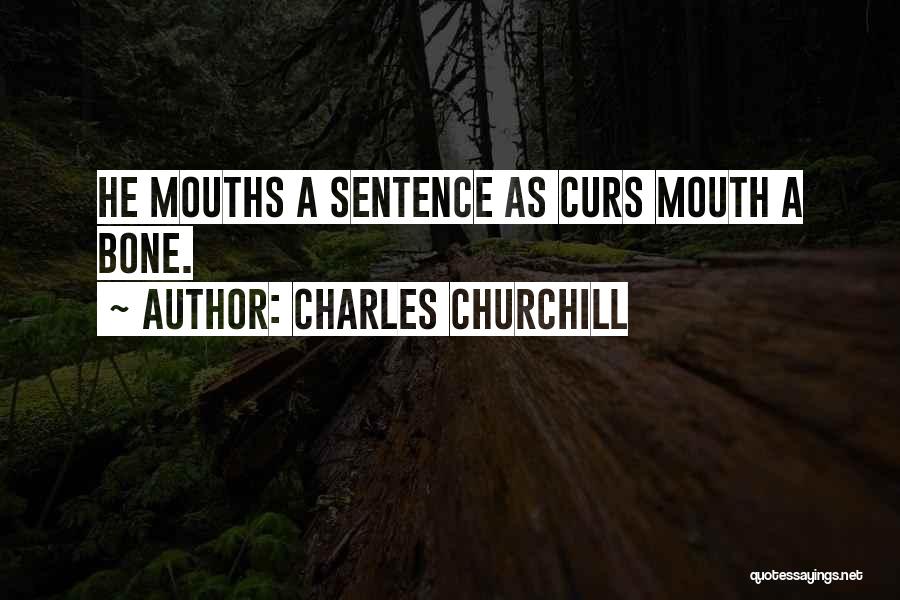 Charles Churchill Quotes 356695