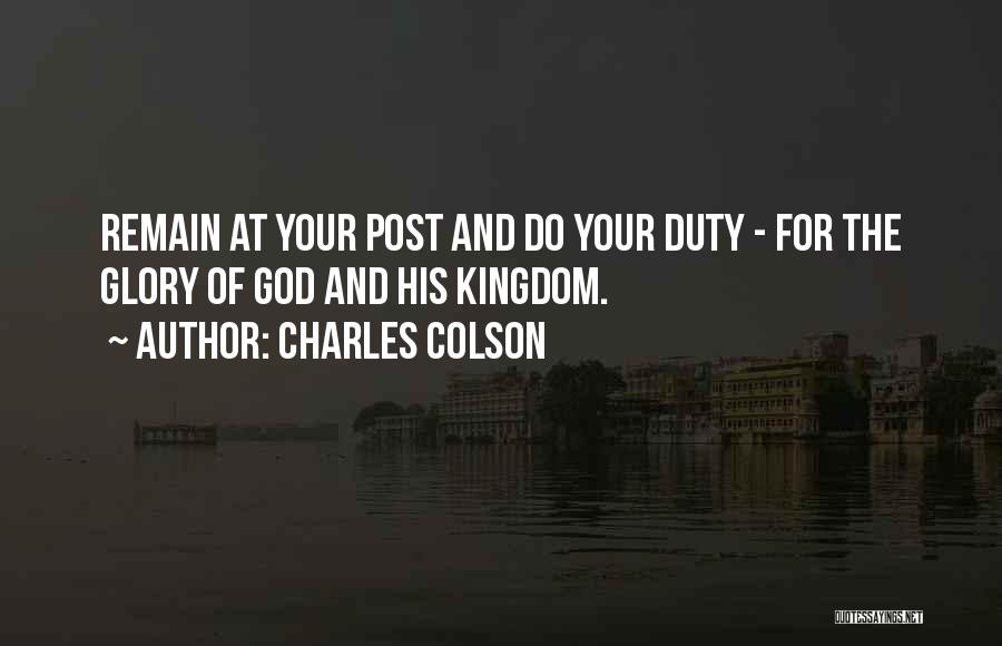 Charles Colson Quotes 741789