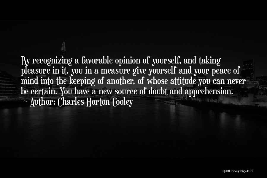 Charles Cooley Quotes By Charles Horton Cooley