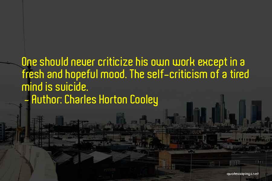 Charles Cooley Quotes By Charles Horton Cooley