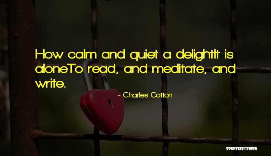 Charles Cotton Quotes 224563