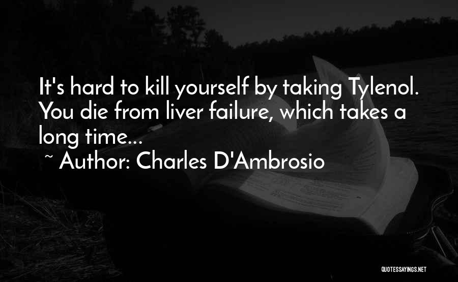 Charles D'Ambrosio Quotes 320685