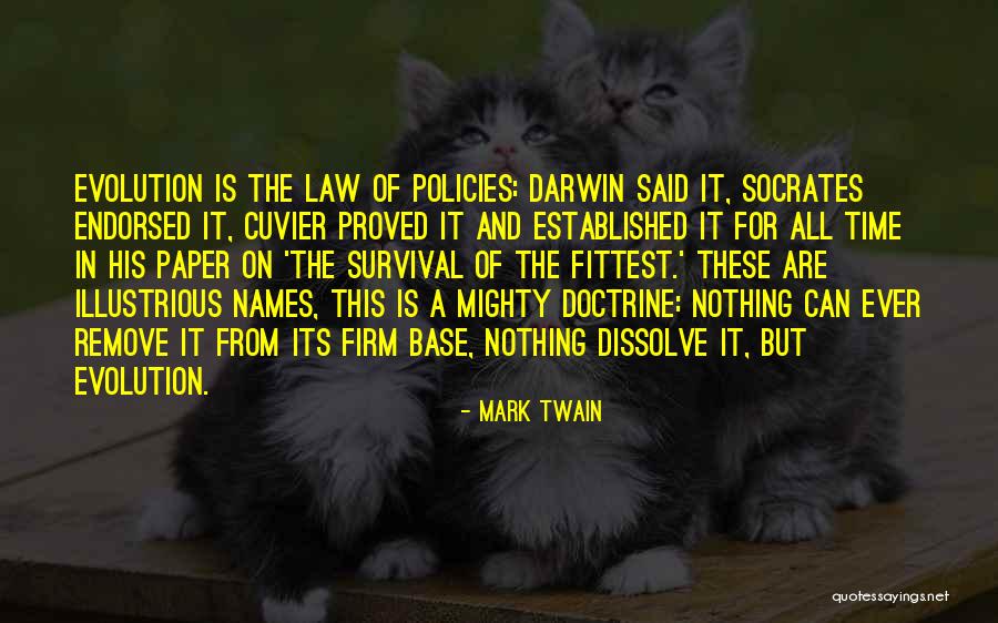 Charles Darwin Biology Quotes By Mark Twain