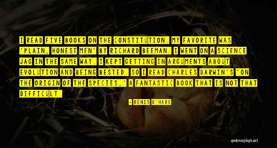 Charles Darwin Evolution Quotes By Denis O'Hare Charles Darwin Evolution Quotes By Denis O'Hare
