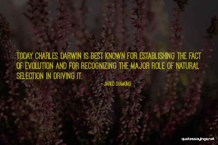 Charles Darwin Evolution Quotes By Jared Diamond Charles Darwin Evolution Quotes By Jared Diamond