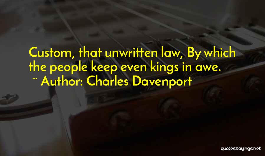 Charles Davenport Quotes 1302414