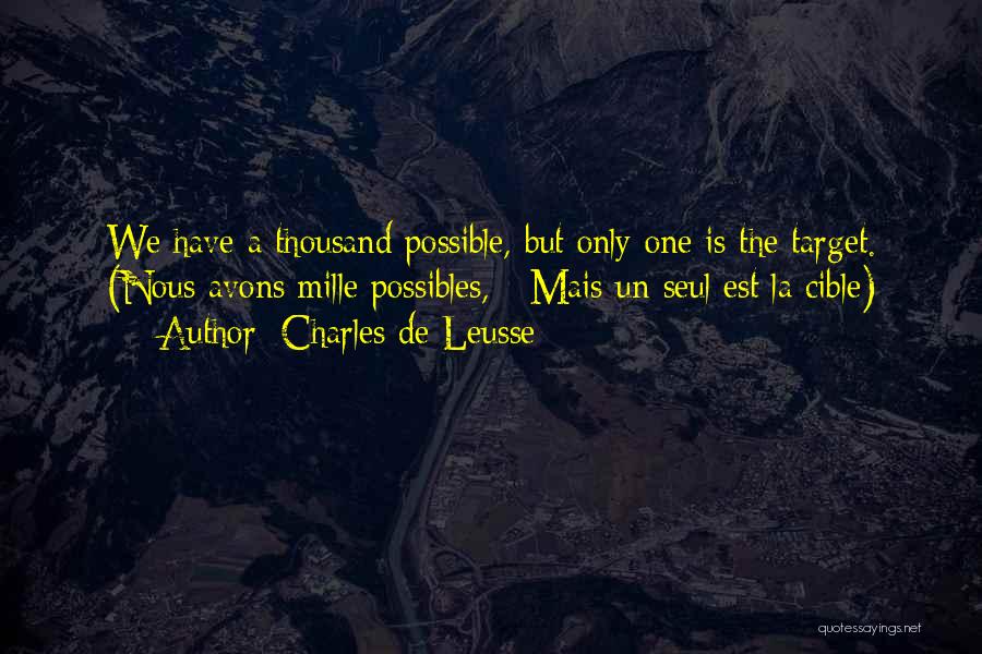 Charles De Leusse Quotes 1484023