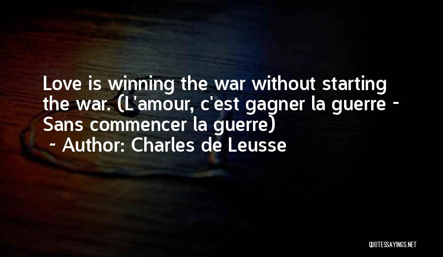 Charles De Leusse Quotes 1657882