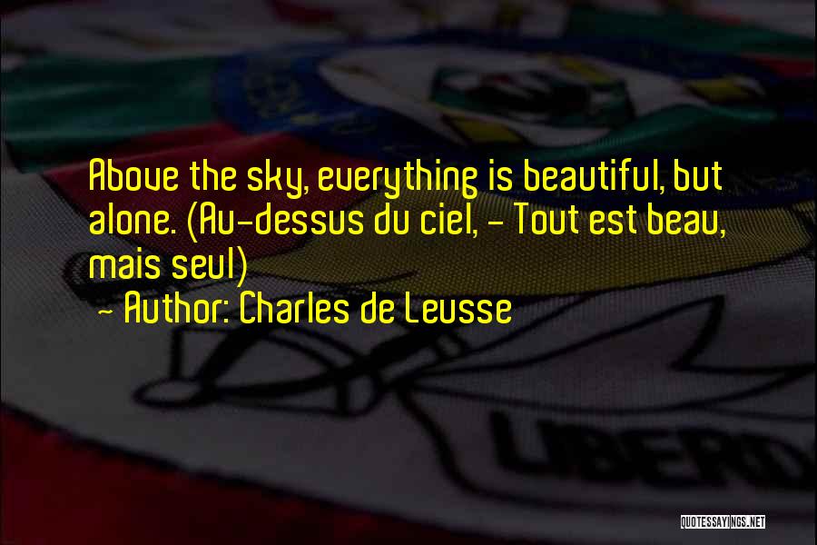 Charles De Leusse Quotes 759141