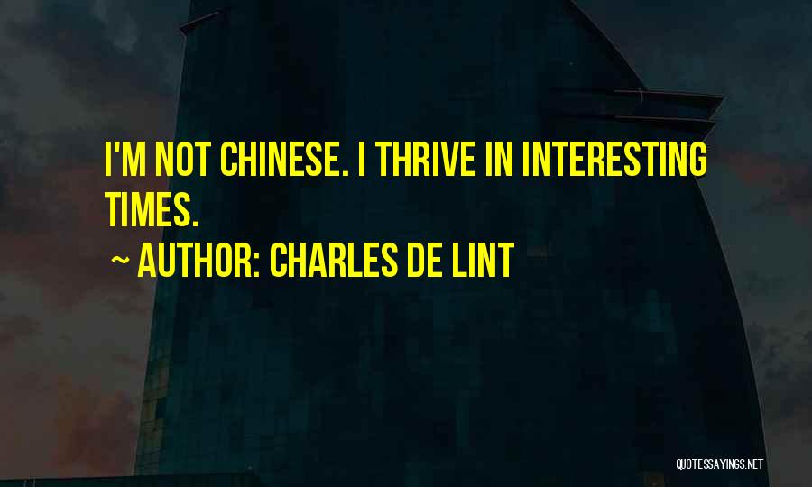 Charles De Lint Quotes 1602878