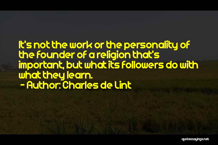 Charles De Lint Quotes 2008948