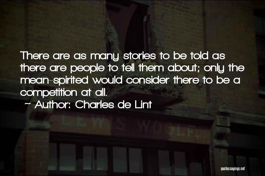 Charles De Lint Quotes 959873