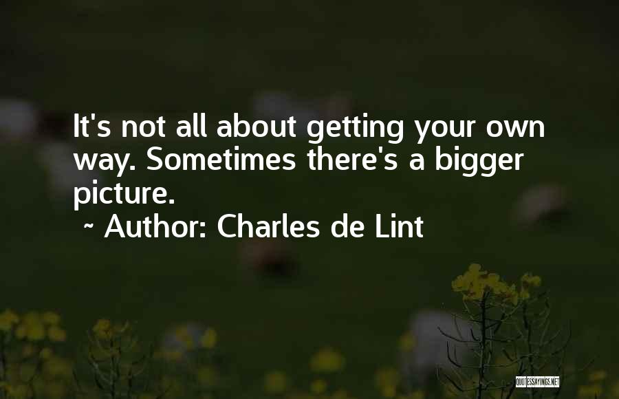 Charles De Lint Quotes 977069