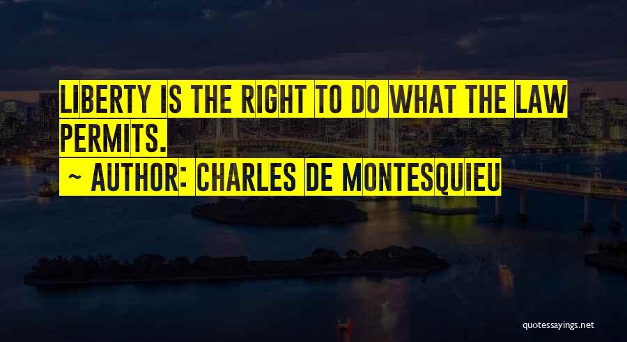 Charles De Montesquieu Quotes 895563