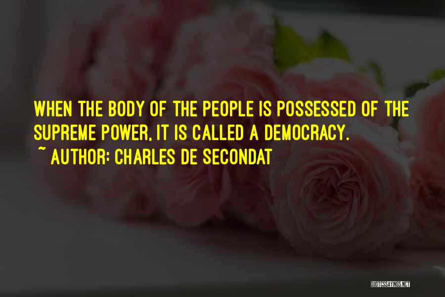 Charles De Secondat Quotes 1864231