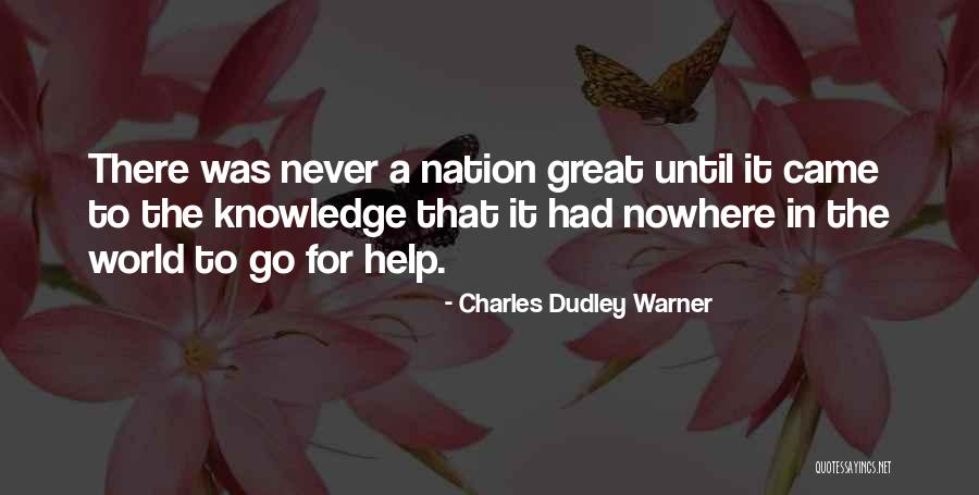 Charles Dudley Warner Quotes 1354176