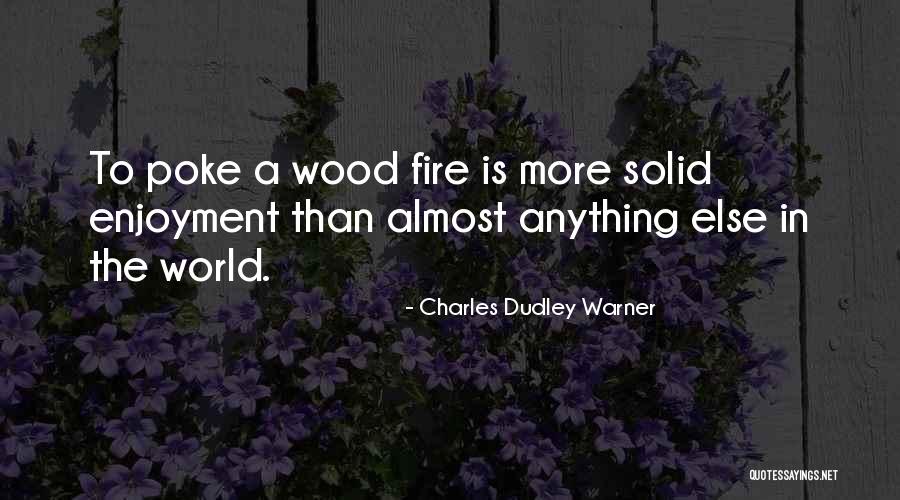 Charles Dudley Warner Quotes 99774