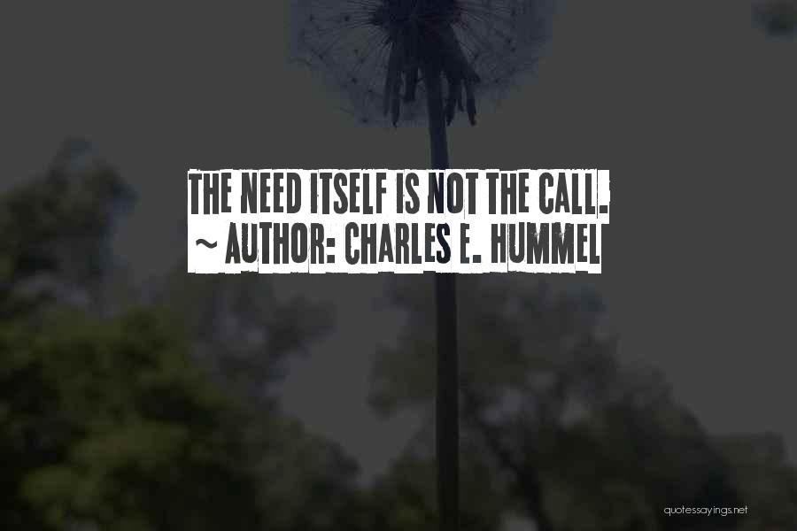 Charles E. Hummel Quotes 585675