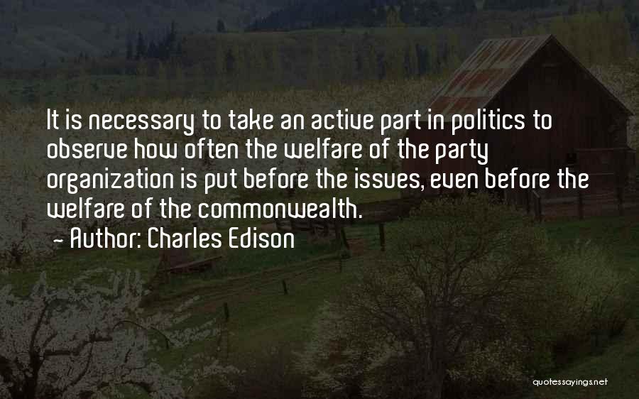 Charles Edison Quotes 1363692