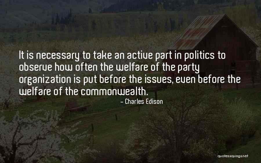 Charles Edison Quotes 1363692