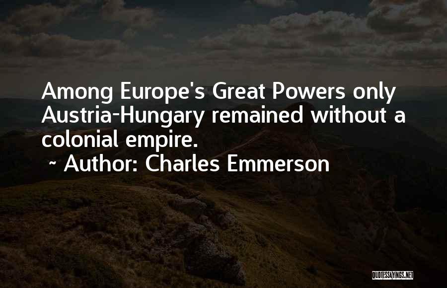 Charles Emmerson Quotes 1150007