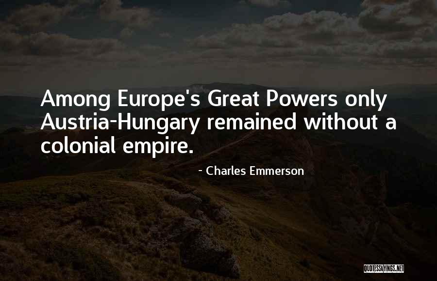 Charles Emmerson Quotes 1150007