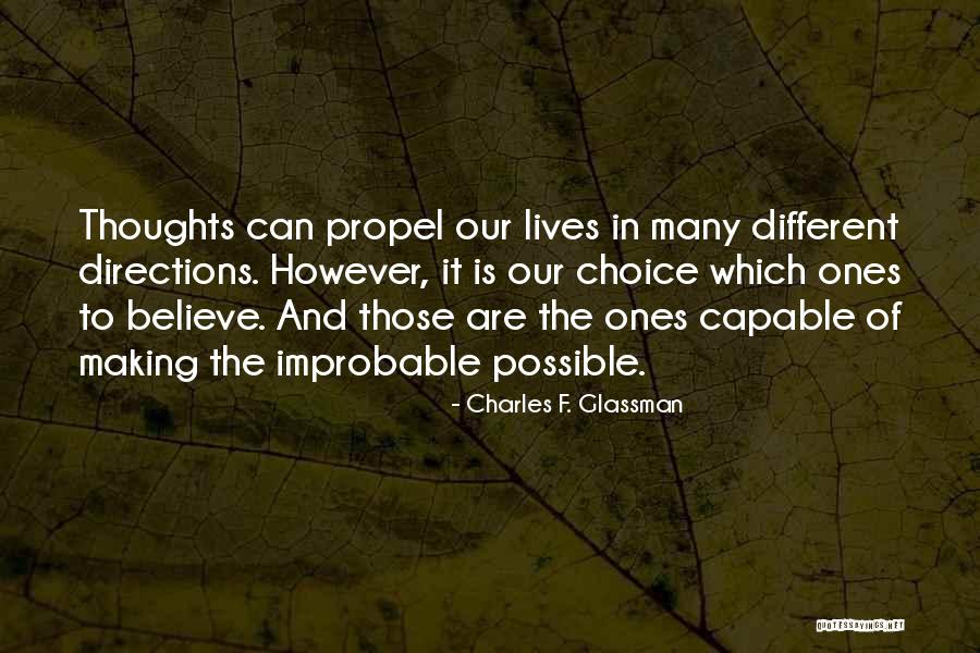 Charles F. Glassman Quotes 1132907