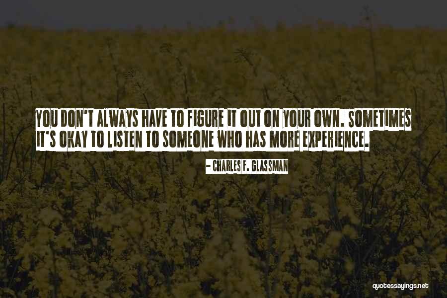 Charles F. Glassman Quotes 1217905 Charles F. Glassman Quotes 1217905