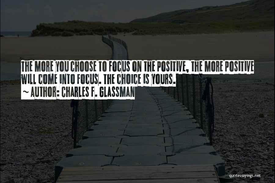 Charles F. Glassman Quotes 2260391