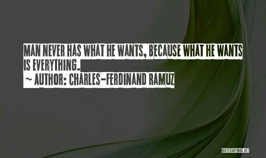 Charles-Ferdinand Ramuz Quotes 714859