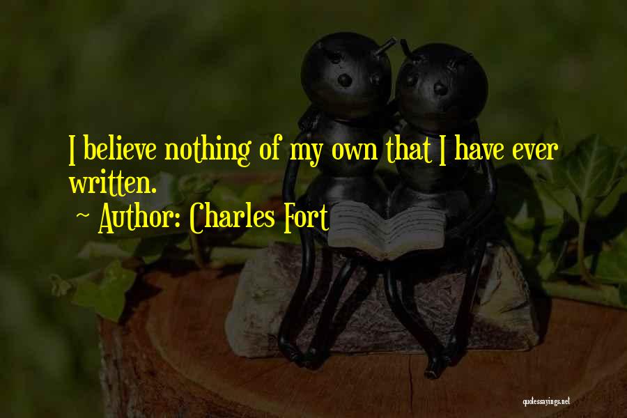 Charles Fort Quotes 1136169