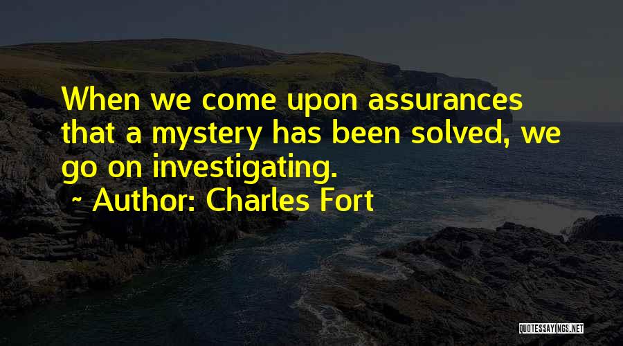 Charles Fort Quotes 725103