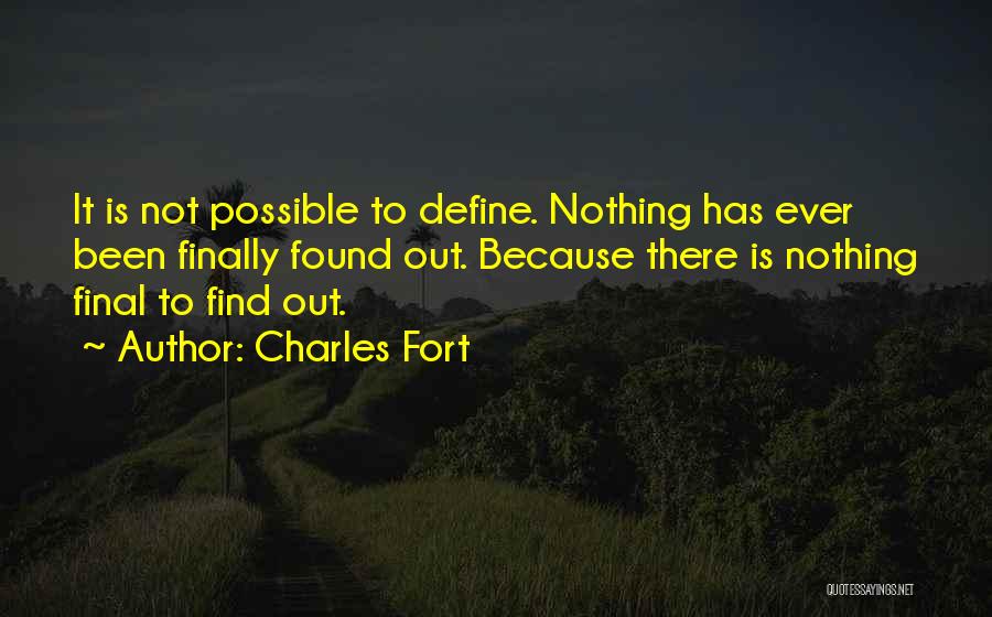 Charles Fort Quotes 912853