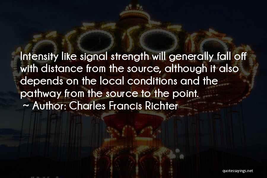 Charles Francis Richter Quotes 985053