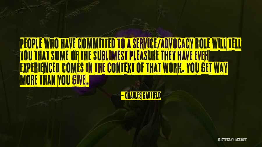 Charles Garfield Quotes 777326 Charles Garfield Quotes 777326