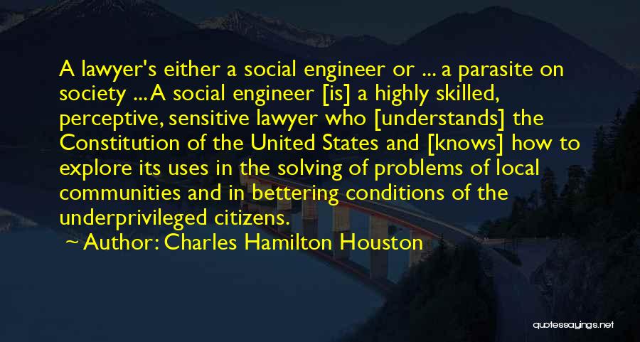 Charles Hamilton Houston Quotes 1096280