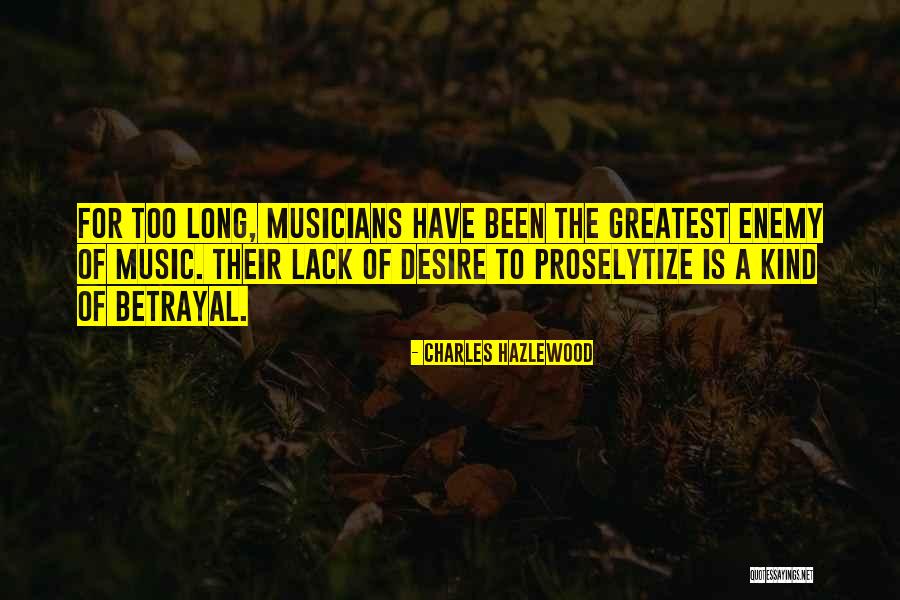 Charles Hazlewood Quotes 500333 Charles Hazlewood Quotes 500333
