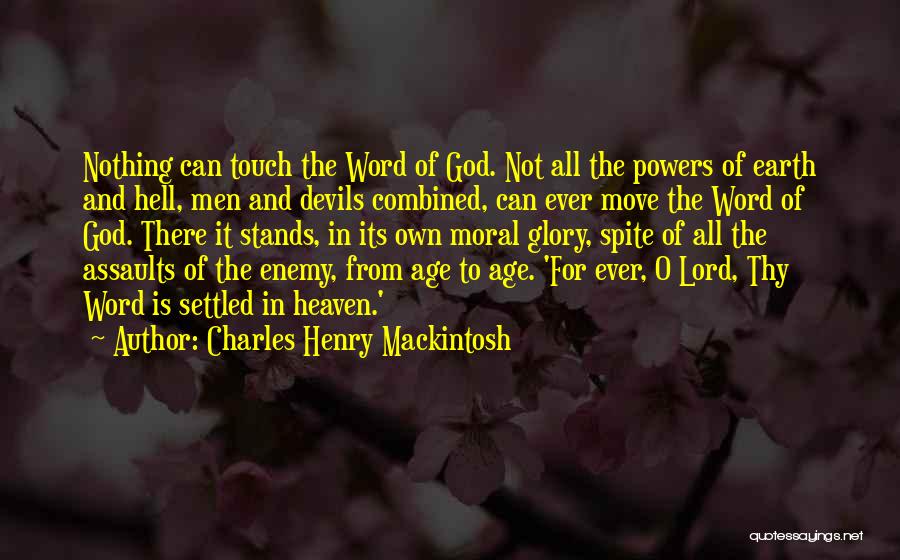 Charles Henry Mackintosh Quotes 2197236