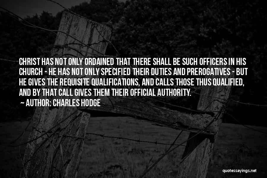 Charles Hodge Quotes 190484