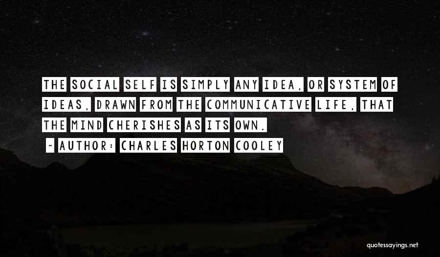 Charles Horton Cooley Quotes 1362257