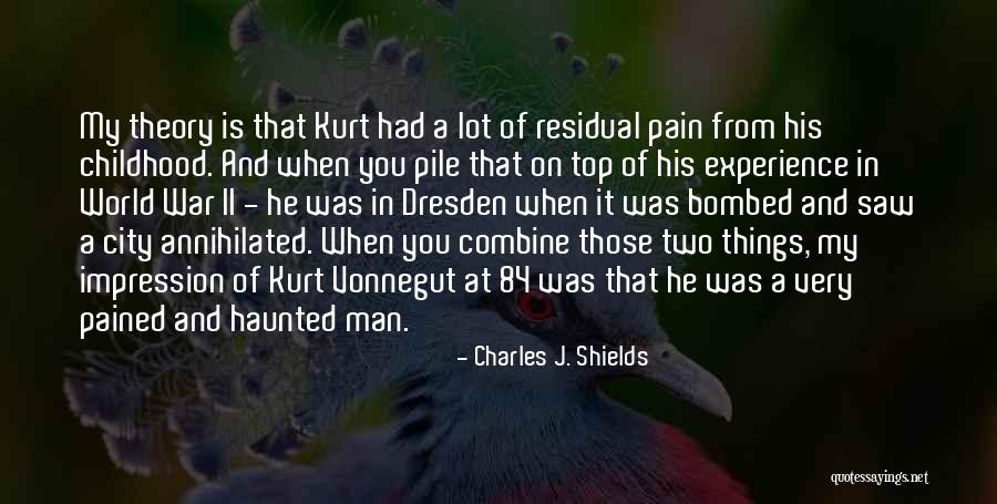 Charles J. Shields Quotes 2129671 Charles J. Shields Quotes 2129671