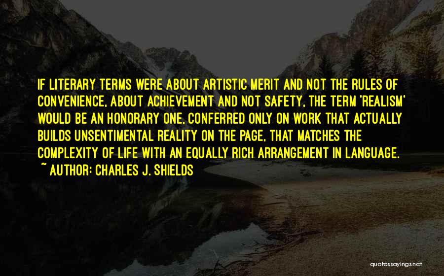 Charles J. Shields Quotes 970334