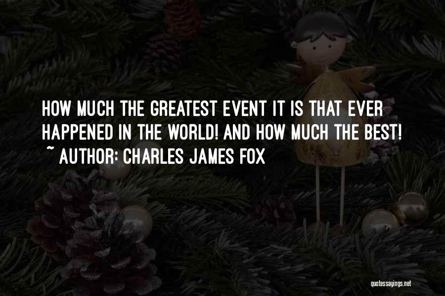 Charles James Fox Quotes 1109717