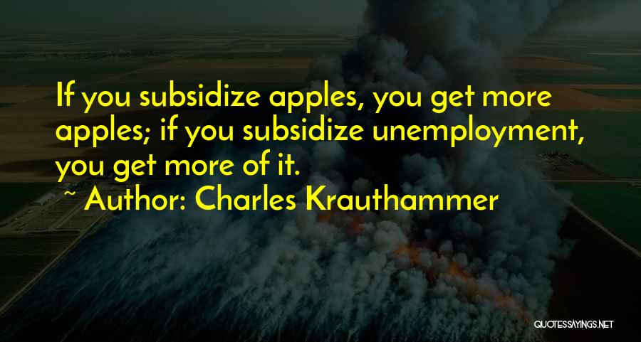 Charles Krauthammer Quotes 103064