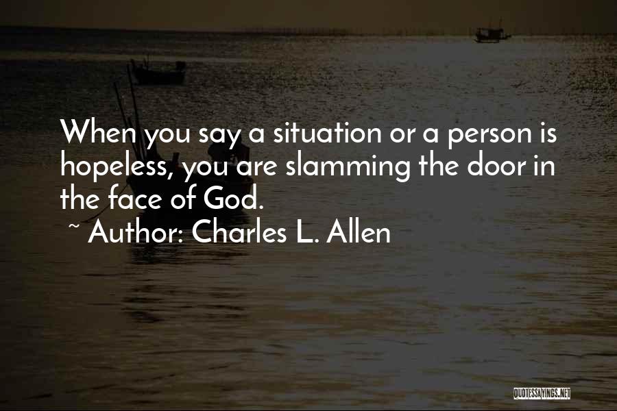 Charles L. Allen Quotes 933644