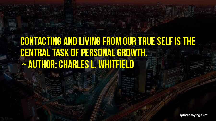 Charles L. Whitfield Quotes 1158932