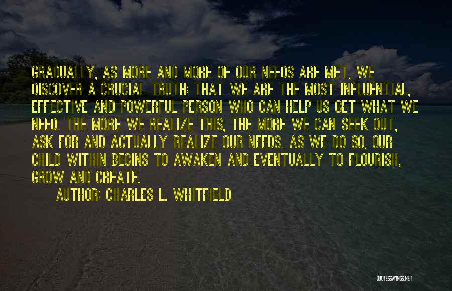 Charles L. Whitfield Quotes 1601776
