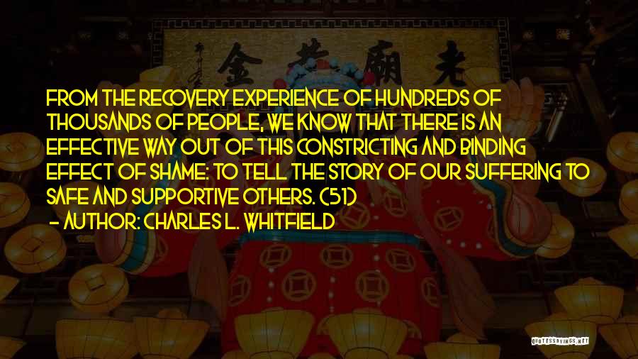 Charles L. Whitfield Quotes 867966