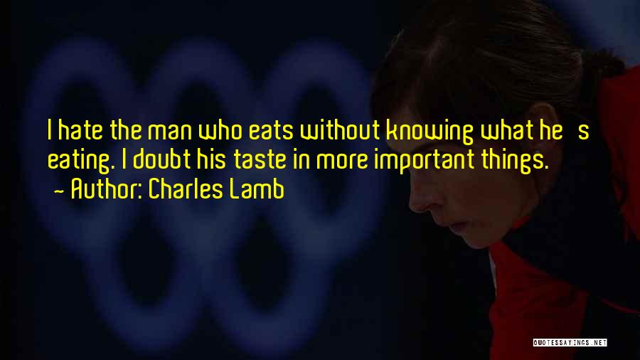 Charles Lamb Quotes 1037805