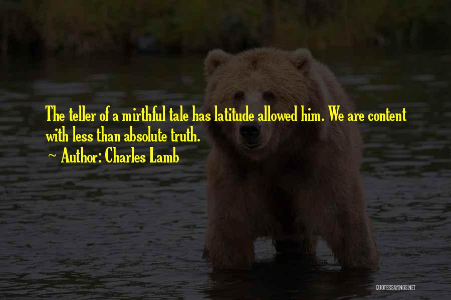 Charles Lamb Quotes 1205503